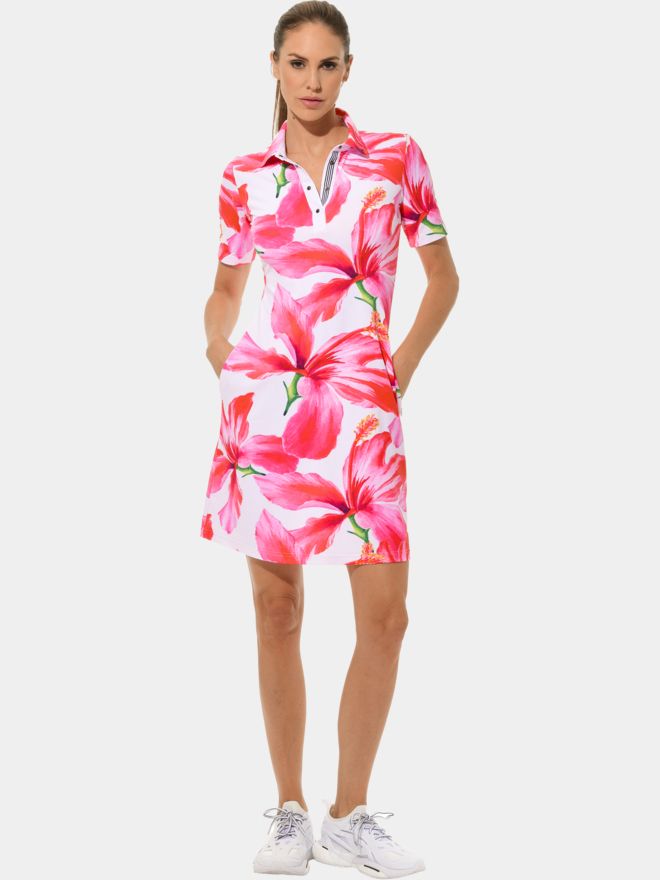 MDC Šaty s krátkým rukávem růžová