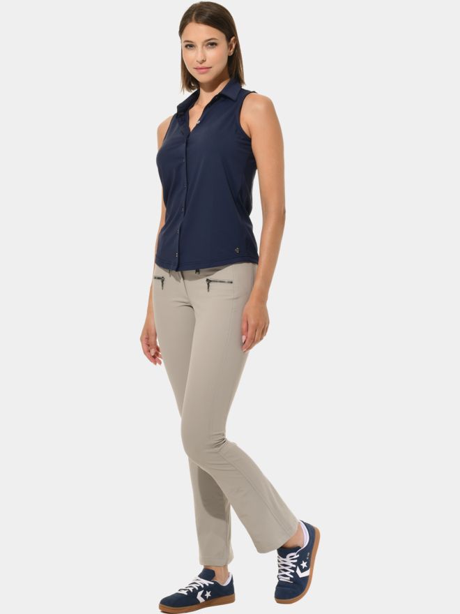 MDC Button ohne Arm Down Polo navy