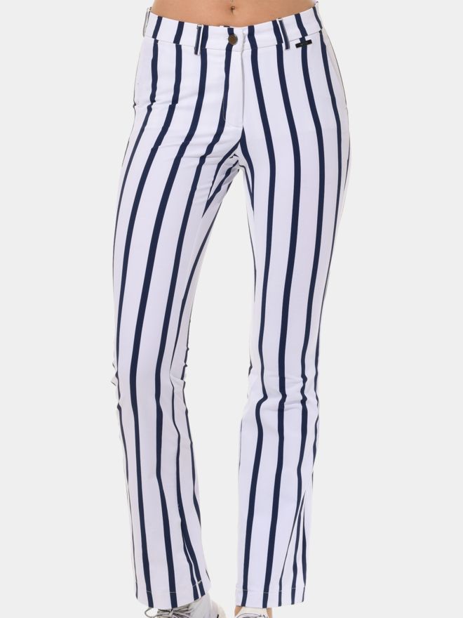 MDC Flared Chino Hose navy