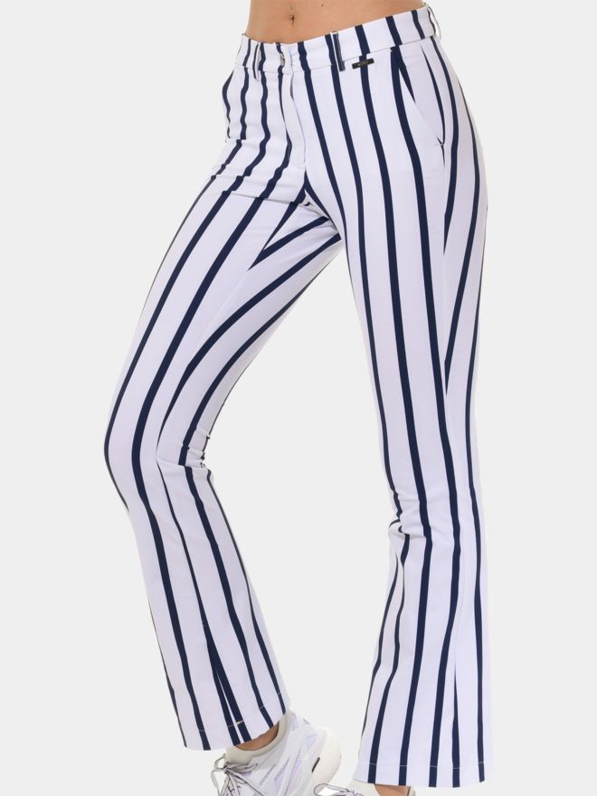 MDC Flared Chino Hose navy