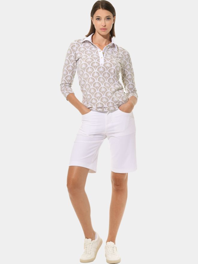 MDC 3/4 Arm Polo taupe