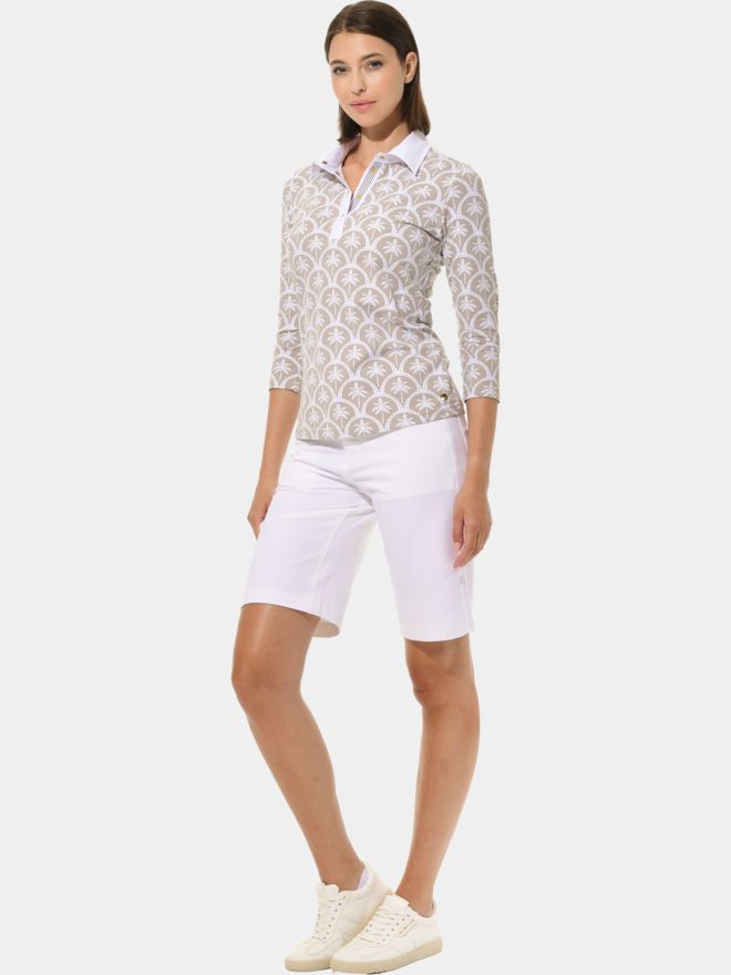 MDC 3/4 Arm Polo taupe