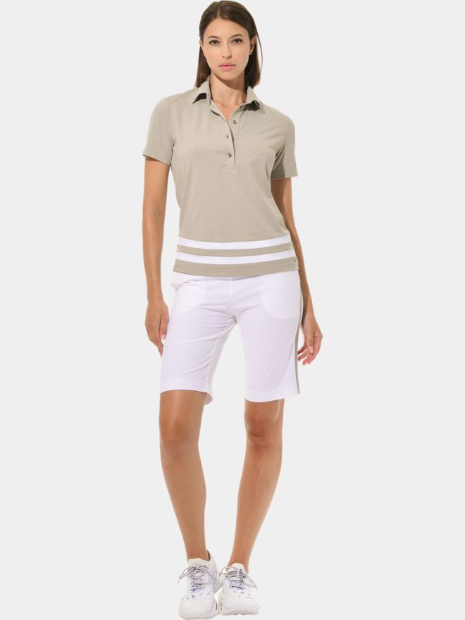 MDC Halbarm Polo sand