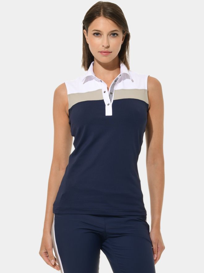 MDC ohne Arm Polo navy