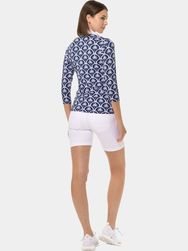 MDC 3/4 Arm Polo navy