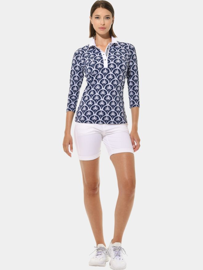 MDC 3/4 Arm Polo navy