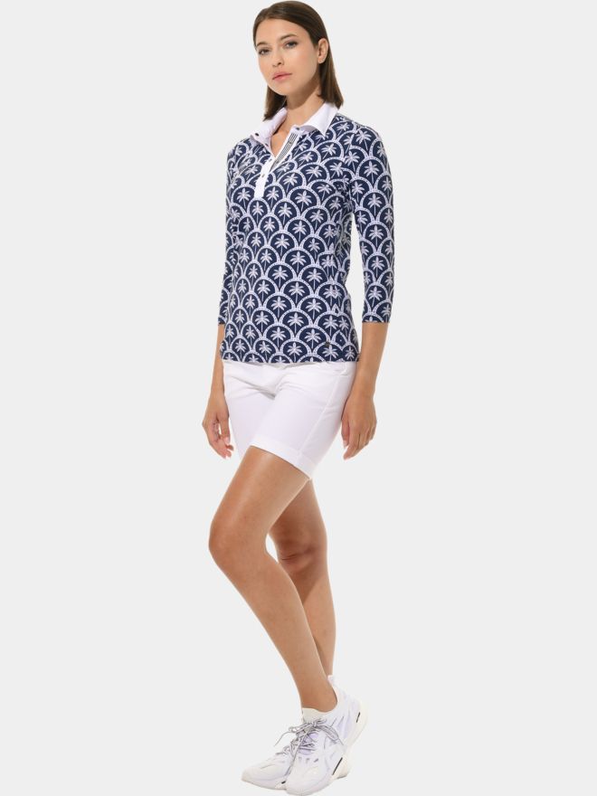 MDC 3/4 Arm Polo navy