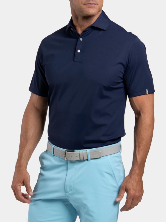 Kjus Men Cool Point Halbarm Polo navy