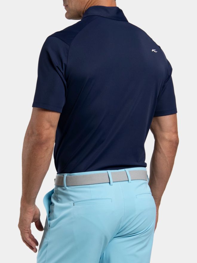 Kjus Men Cool Point Halbarm Polo navy