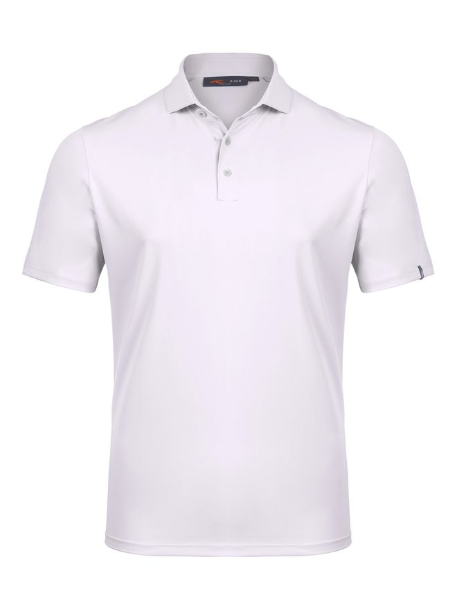 Kjus Men Cool Point Halbarm Polo weiß
