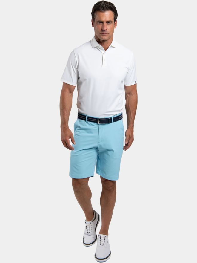 Kjus Men Cool Point Halbarm Polo weiß