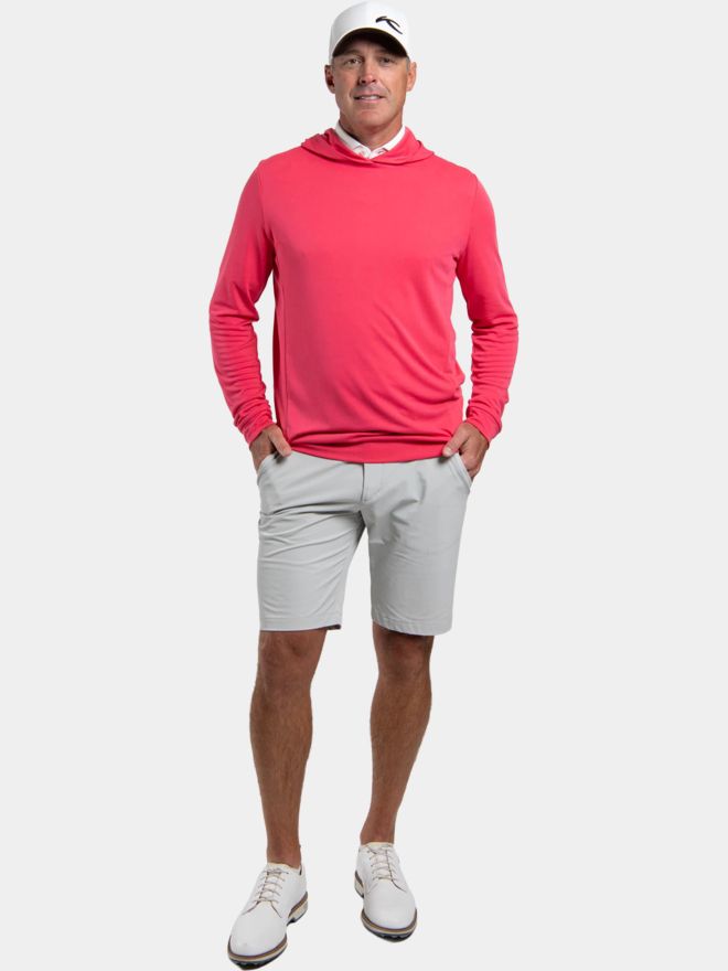 Kjus Men Kallen Hooded Stretch Midlayer rot