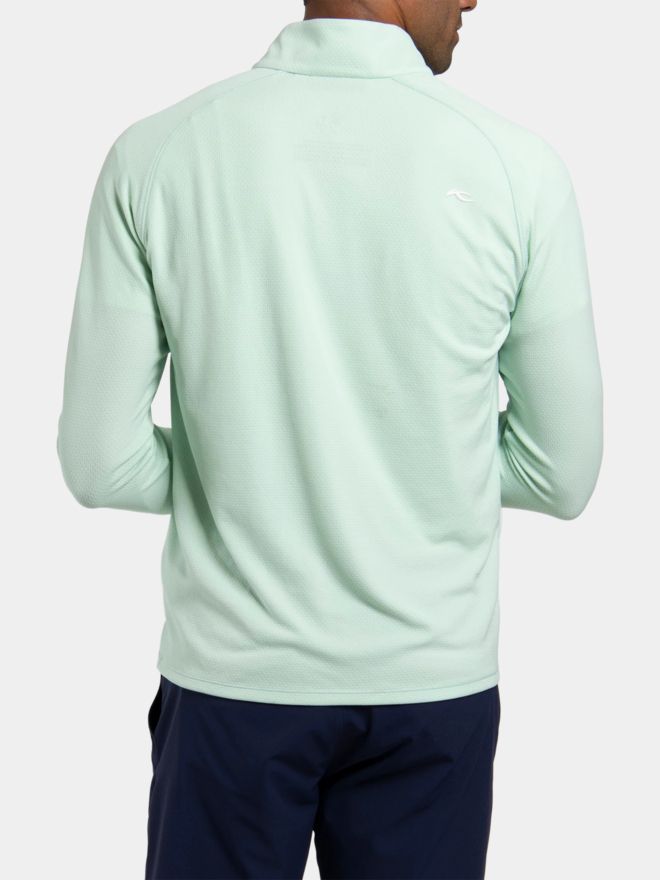 Kjus Men Capture Stretch Midlayer hellgrün