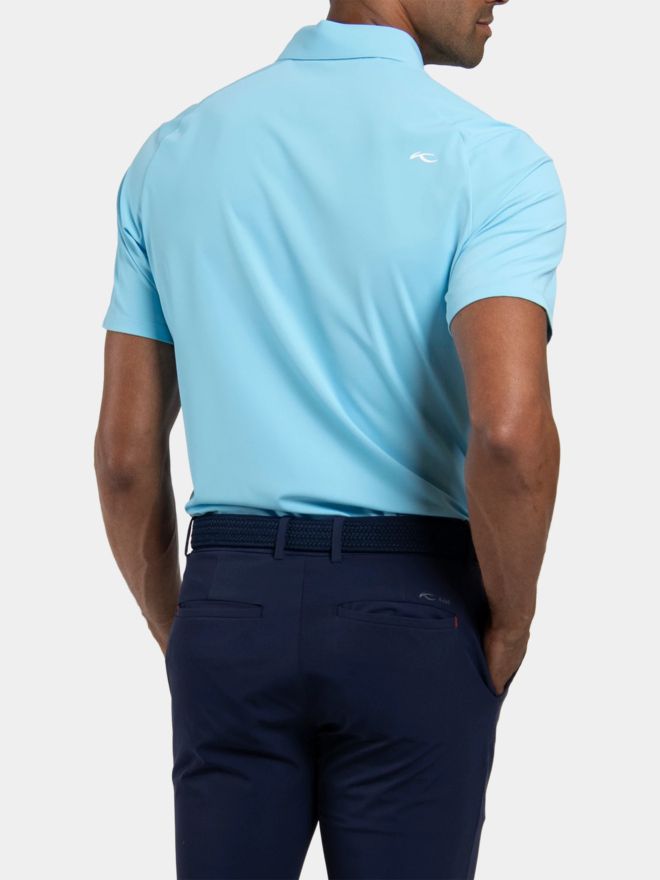 Kjus Pánská polokošile Cool Point s polovičním rukávem světle modrá