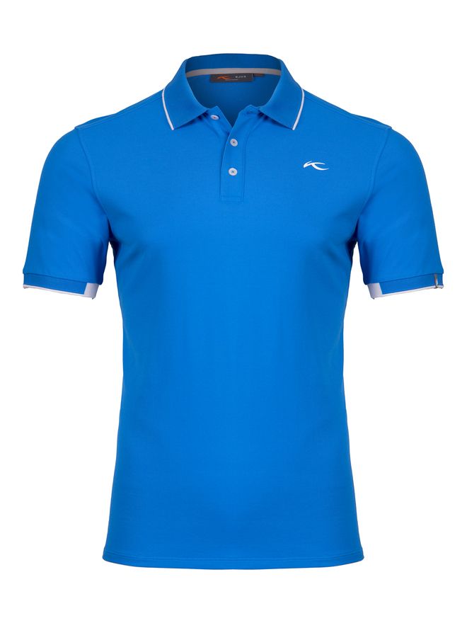 Kjus Men Stan 2.0 Halbarm Polo blau