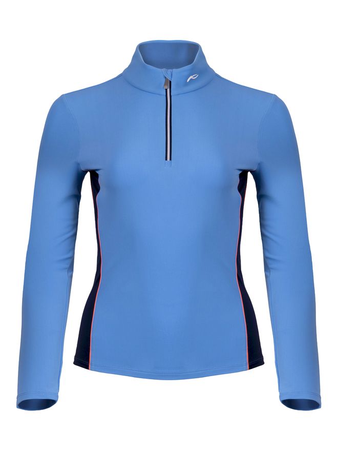 Kjus Women Shift Half-Zip Stretch Midlayer blau