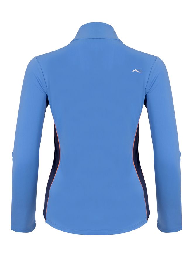 Kjus Women Shift Half-Zip Stretch Midlayer blau