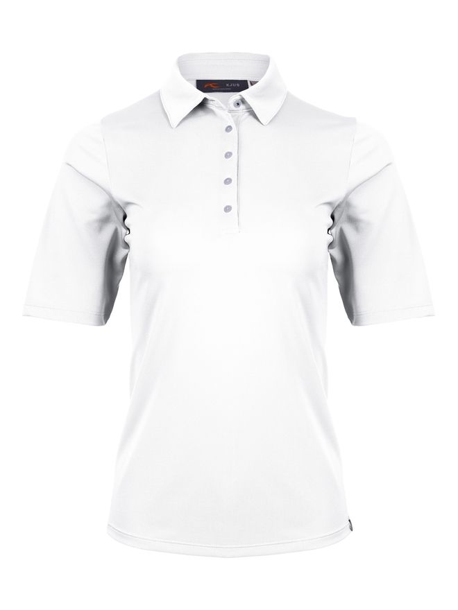 Kjus Women Lee Halbarm Polo weiß
