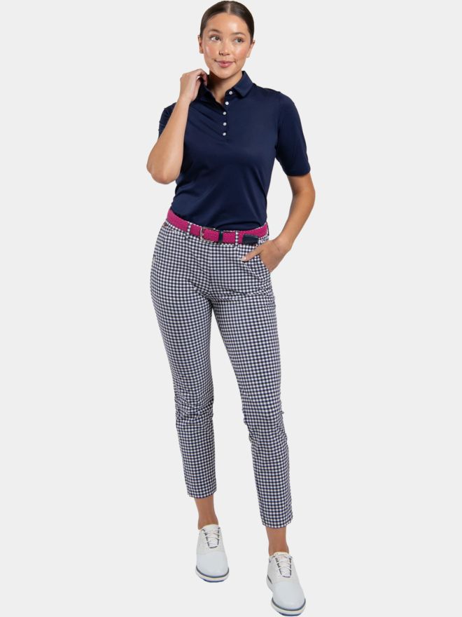 Kjus Women Lee Halbarm Polo navy
