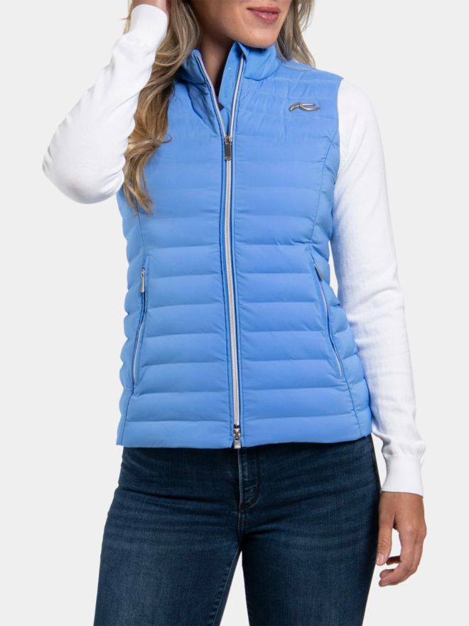 Kjus Women Cumulus Vest Stretch Weste blau