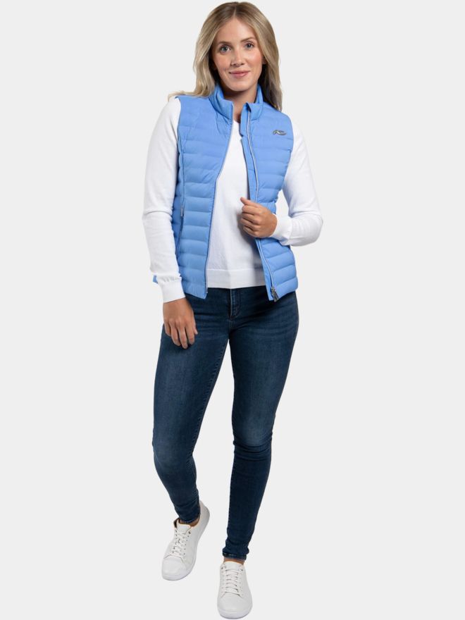 Kjus Women Cumulus Vest Stretch Weste blau