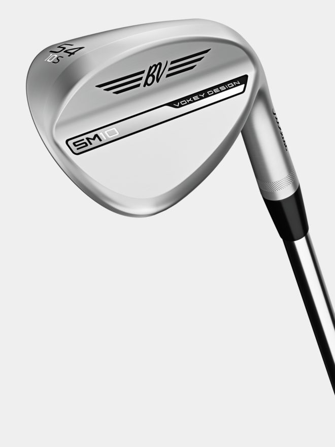 Titleist Vokey SM10 Tour Chrome Wedge Stahl