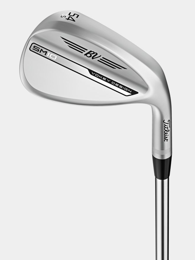 Titleist Vokey SM10 Tour Chrome Wedge Stahl