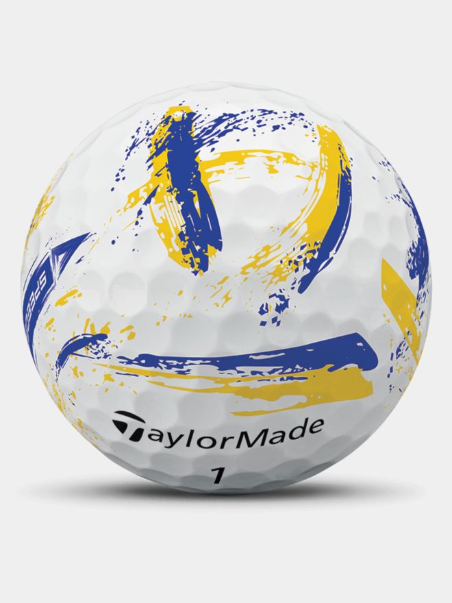 TaylorMade SpeedSoft Ink Golfbälle gelb