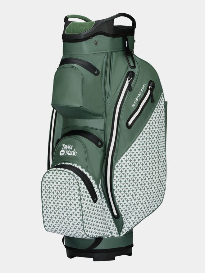 TaylorMade Storm Dry Cart Heritage green