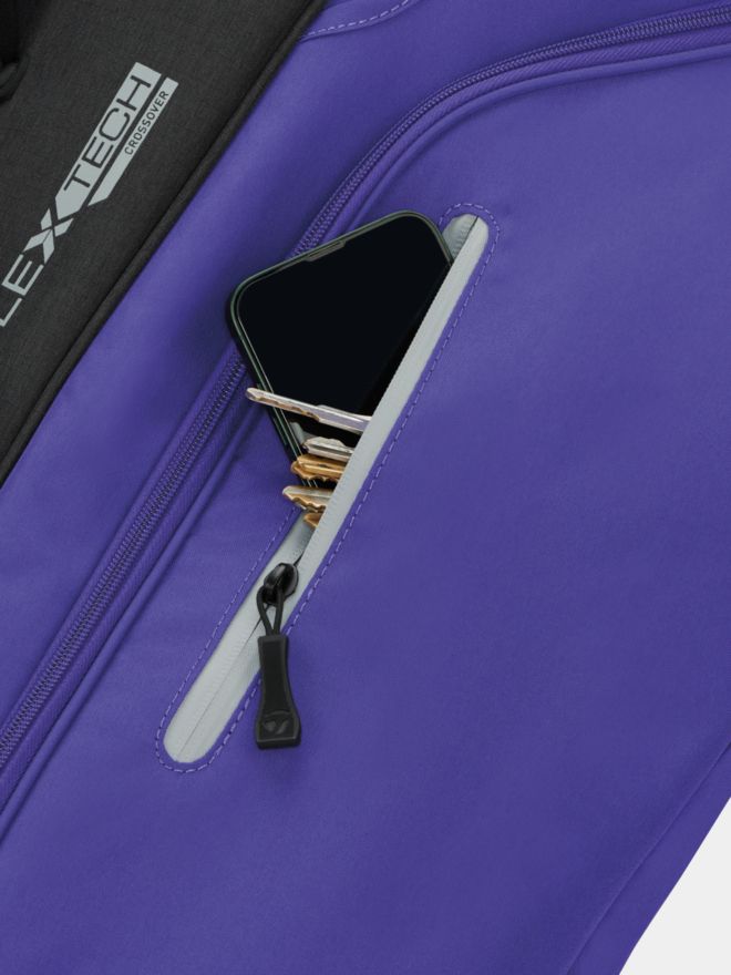 TaylorMade FlexTech Crossover Standbag lila