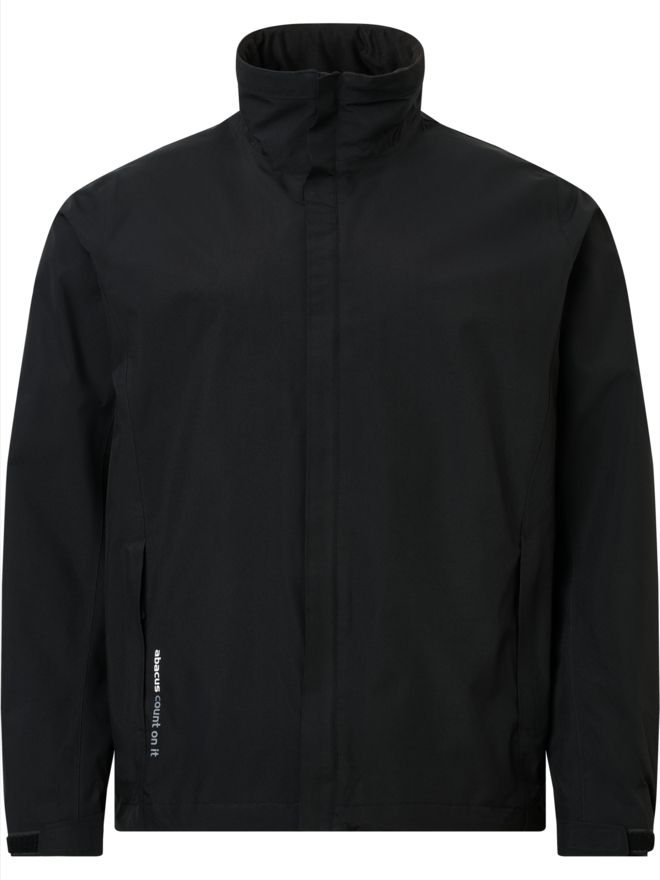 Abacus Links Stretch Regen Jacke schwarz