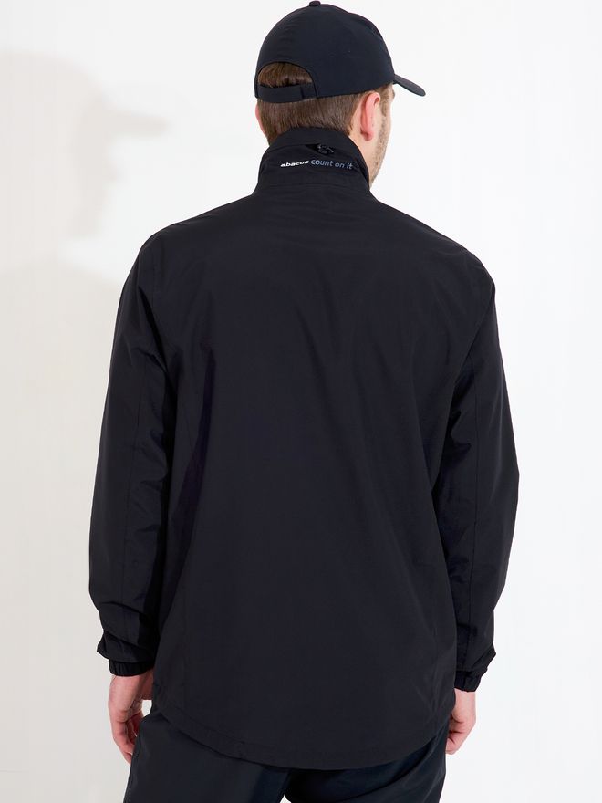 Abacus Links Stretch Regen Jacke schwarz