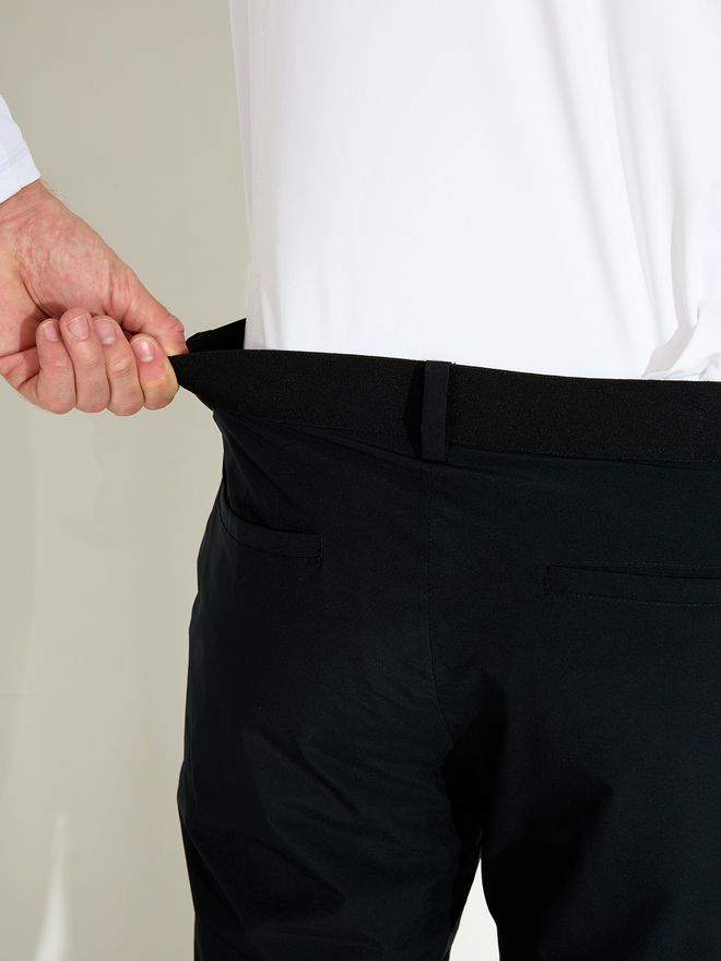 Abacus Links Stretch Regen Hose schwarz