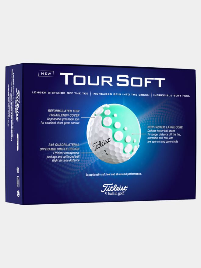 Titleist Tour Soft Golfbälle weiß