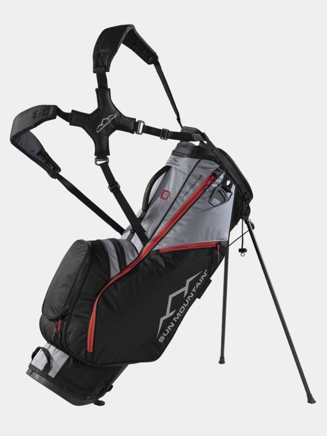 Sun Mountain Forerunner 14 Way Standbag schwarz-grau