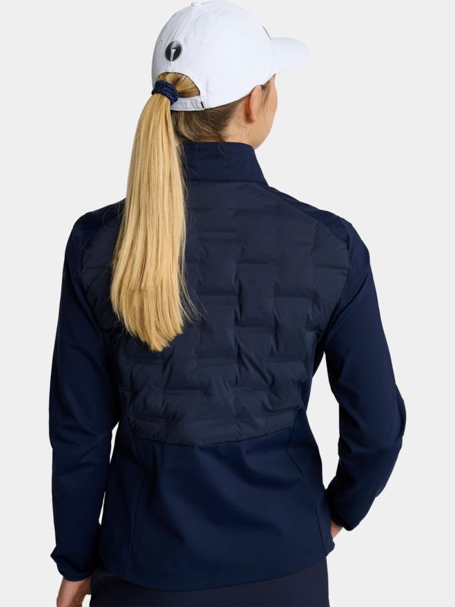 Backtee Hybrid Jacke navy