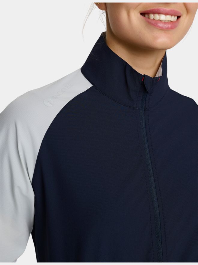 Backtee Windstopp Shirt navy