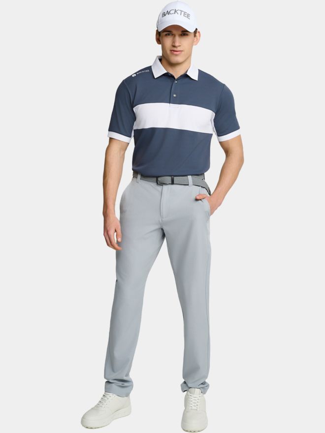 Backtee Focus Halbarm Polo navy