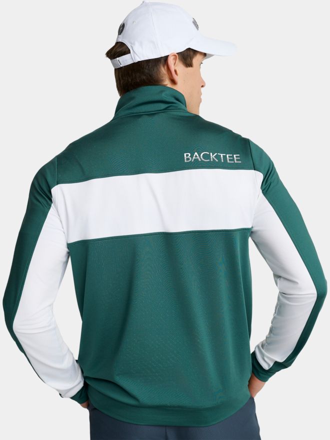 Backtee Long Drive Baselayer Stretch Midlayer dunkelgrün