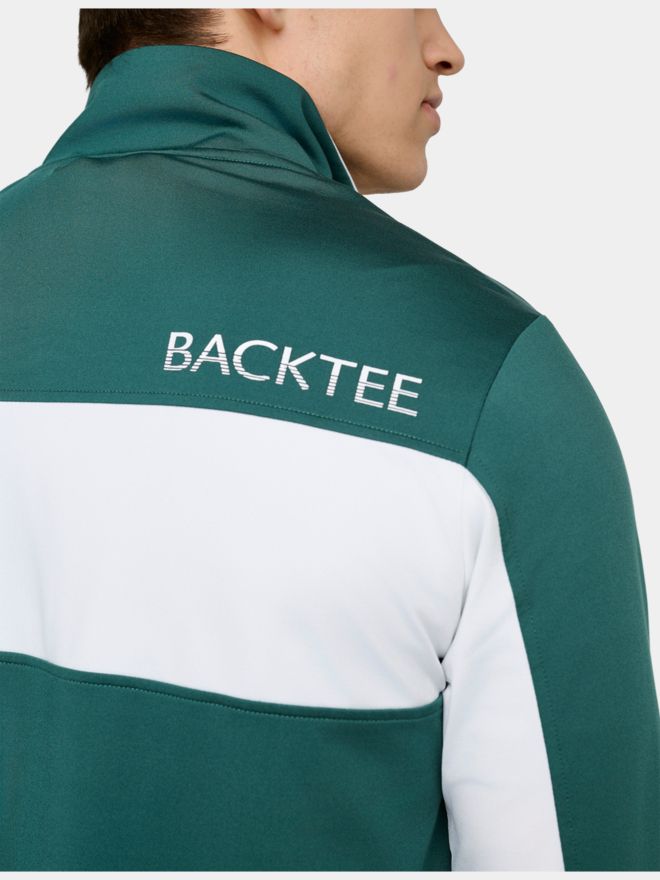 Backtee Long Drive Baselayer Stretch Midlayer dunkelgrün