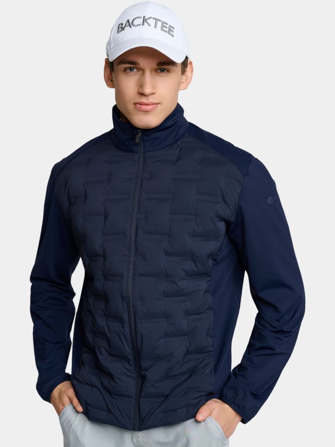 Backtee Hybrid Jacke navy