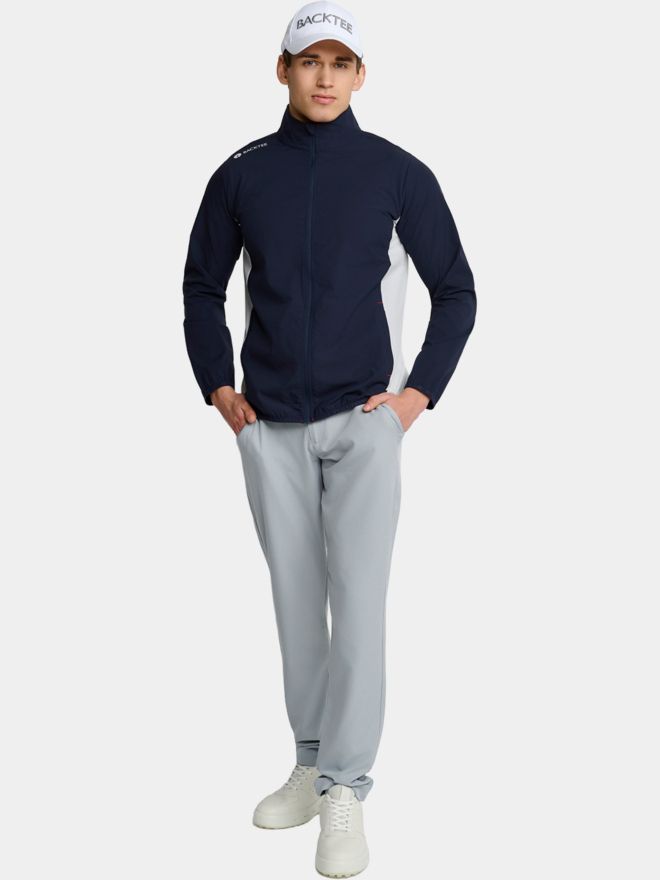 Backtee Windstopp Jacke navy