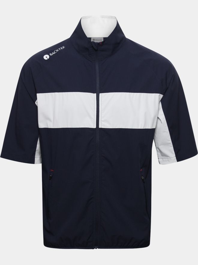 Backtee Halbarm Jacke navy