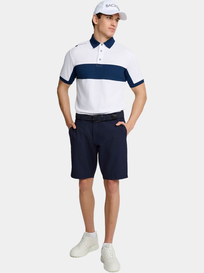 Backtee Hybrid Bermuda navy