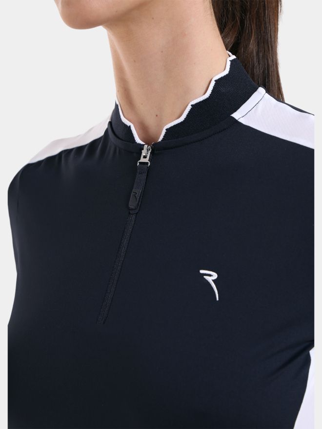 Chervo ALISIA GH 3/4 sleeve polo navy