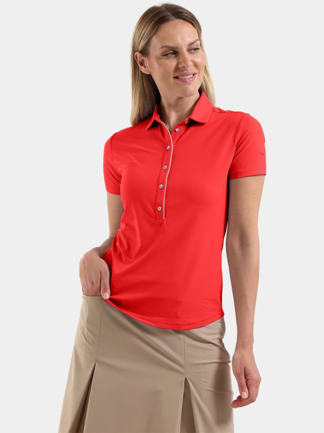 Chervo ANCHISE half-sleeve polo red