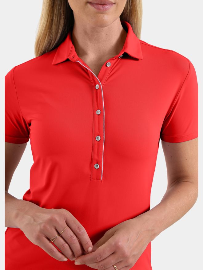 Chervo ANCHISE half-sleeve polo red