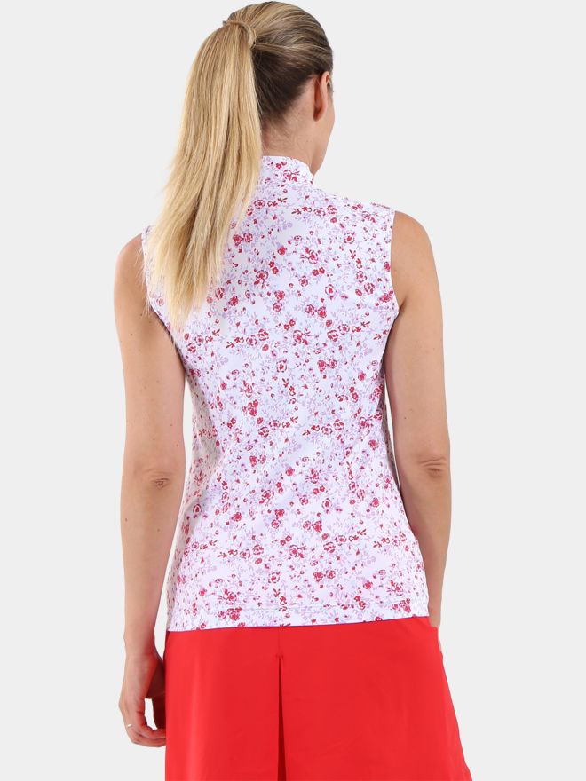 Chervo ANTIGUA sleeveless polo purple