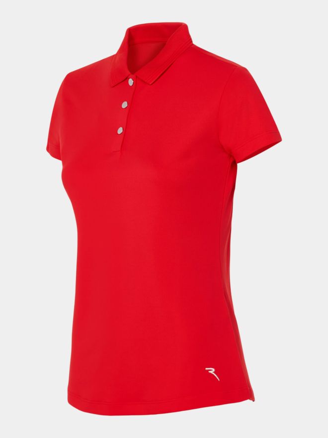 Chervo ASTRID Halbarm Polo rot