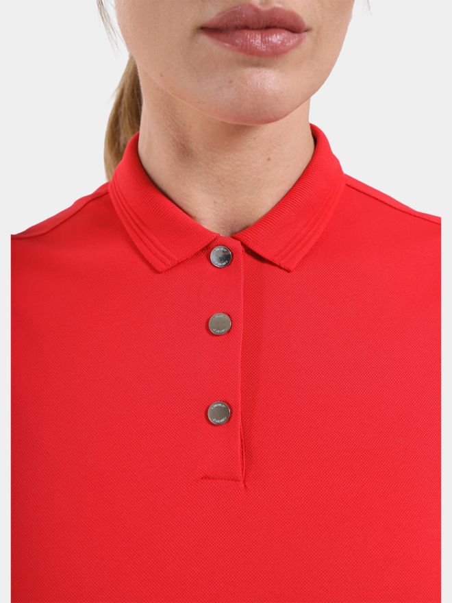 Chervo ARENATA sleeveless polo red